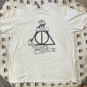 Gildan White Graphic Men's T-Shirt